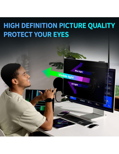 Pantalla de Privacidad Magnética GUDTEKE 23.6" Anti-reflejo