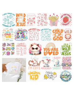 25 Piezas Parche de Transferencia de Calor HstorDesg 20cm