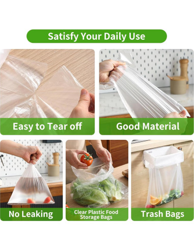 Bolsas de Plástico Transparentes FungLam 30x40cm 350 Pcs