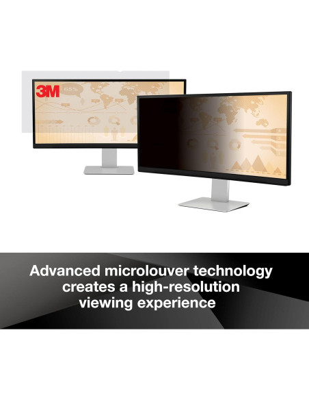 Filtro de Privacidad 3M para Monitor 24" Reversible Brillante/Mate Filtro de Privacidad 3M para Monitor 24" Reversible Brillante/Mate