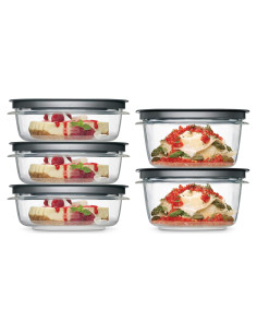 Contenedor de Almacenamiento Rubbermaid Premier 10 Piezas Libre BPA