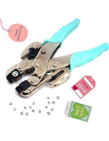 Ojetes Quicklet de Aluminio FoRapid 1/8" (3mm) Negro - 200 PCS