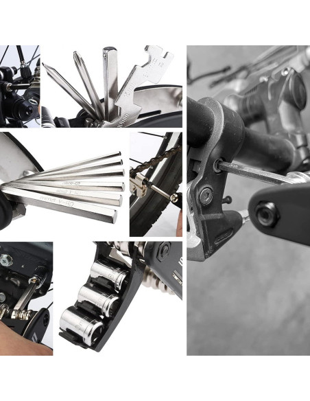 Kit de Herramientas BVRILA 15 en 1 para Bicicletas