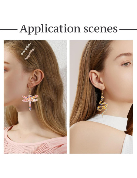 Moldes de Silicona para Pendientes DIY Cheriswelry Insectos