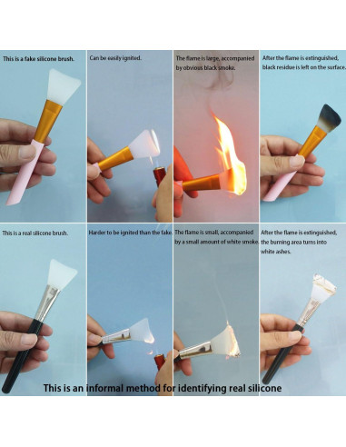 Pinceles de Silicona LORMAY para Mascarilla Facial - 2 Pcs