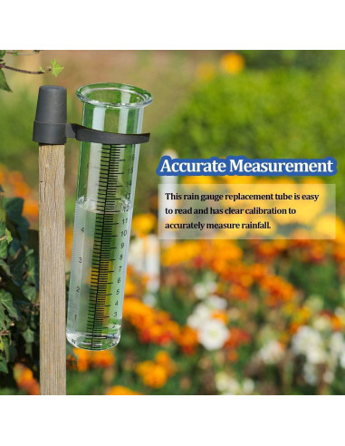 Tubo de Reemplazo para Medidor de Lluvia Sedmoon 17.78 cm