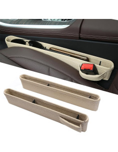 Relleno Organizador de Asiento de Coche Movecup Beige 2 Piezas 2