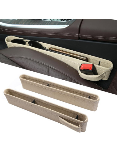 Relleno Organizador de Asiento de Coche Movecup Beige 2 Piezas