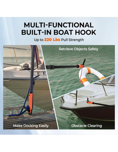 Red de Landing Plegable KastKing Brutus 75" (190.5 cm) PVC