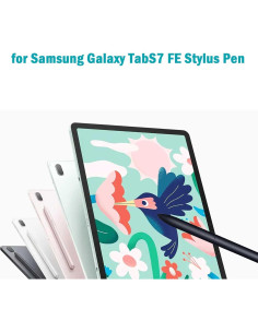 Paquete de 2 S Pen Reemplazo para Galaxy Tab S7 FE Negro 2