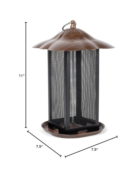 Comedero para Aves Colgante Cottage Garden 1.36 kg Madera