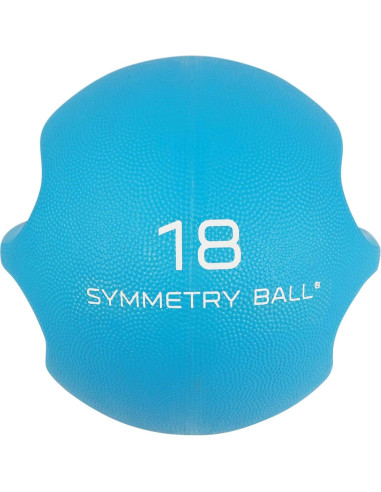 Bola de Medicina Cuerpo Inteligente 8.16 kg Doble Mango Azul