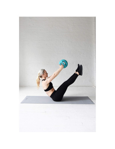 Bola de Medicina Cuerpo Inteligente 8.16 kg Doble Mango Azul