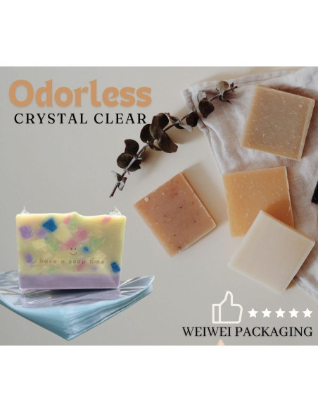 Bolsas de Encofrado Térmico WEIWEI 6.25x28 cm Sin Olor 500 PCS