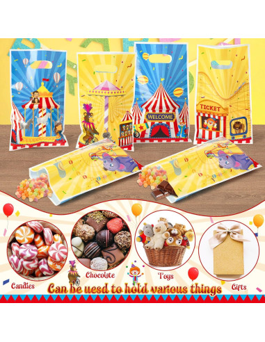 Bolsas de Favor de Fiesta de Circo ArianQicult - 150 Piezas