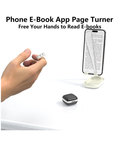 Control Remoto Bluetooth TYUOBOX para TikTok y Cámara - Plata