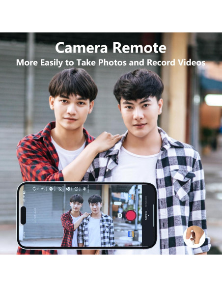 Control Remoto Bluetooth TYUOBOX para TikTok y Cámara - Plata Control Remoto Bluetooth TYUOBOX para TikTok y Cámara - Plata