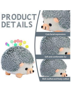 Kit de Almohadilla de Agujas Erizo FTEVEN 100 Piezas Coloridas 2