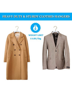 Perchas delgadas VSV almacenamiento 20 unidades azules 40 cm 2