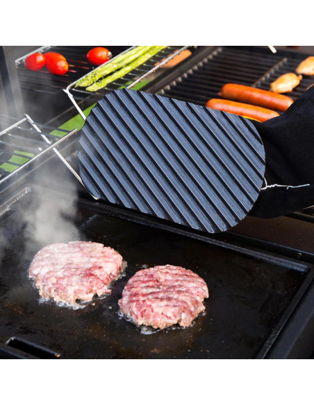 Prensa de Hierro Fundido Genérico para Hamburguesas 1.25 kg