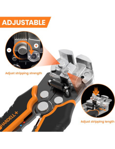 Kit Desnudador de Cables HARDELL+ 3 en 1 con 99 Accesorios 2