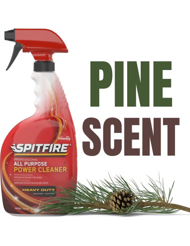 Limpiador Multiusos Spitfire CBD540014 32 Oz, Desengrasante Pesado