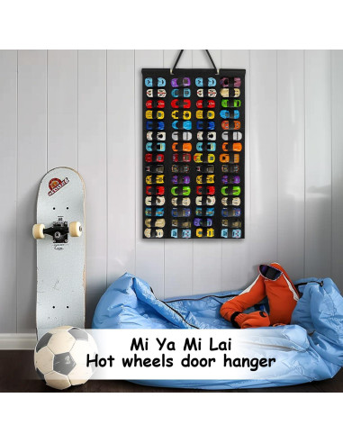 Organizador Colgante para Hot Wheels Mi Ya Mi Lai - 60 Coches