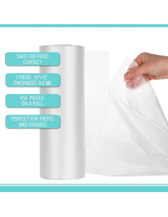 Bolsas de Plástico Party Bargains 450 Unidades 25.4x38.1 cm 2