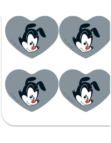 Set de Stickers Corazón Animaniacs Graphics & More - 18 Piezas