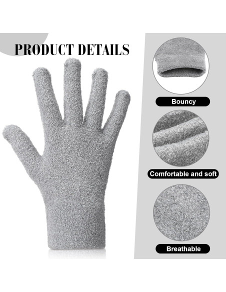 Set de Guantes y Calcetines Hidratantes Jiuguva - Aloe Vera - 4 Pares