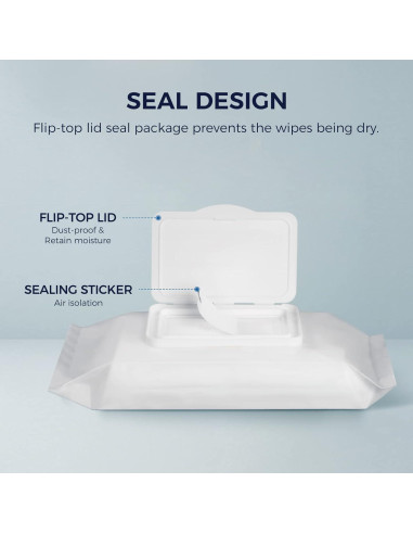 Toallitas de Limpieza LOUKIN para Pizarras - 50 Unidades