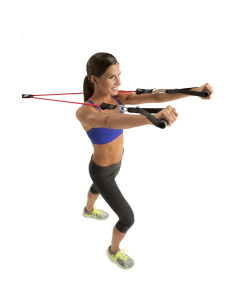 GoFit Ultimate ProGym - Gimnasio Portátil Multicolor 7 Niveles 2