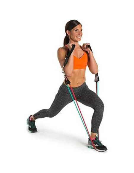 GoFit Ultimate ProGym - Gimnasio Portátil Multicolor 7 Niveles