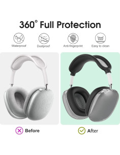 Funda de Silicona Jiboku para AirPods Max - Protección 360 2