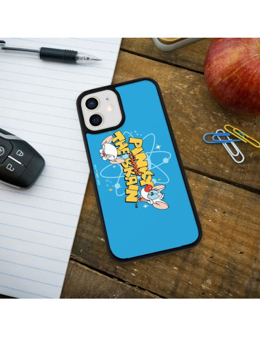 Funda Protectora Slim Fit Pinky y el Cerebro para iPhone 12 Pro