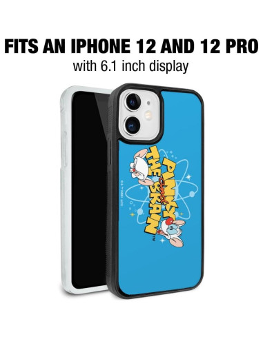 Funda Protectora Slim Fit Pinky y el Cerebro para iPhone 12 Pro