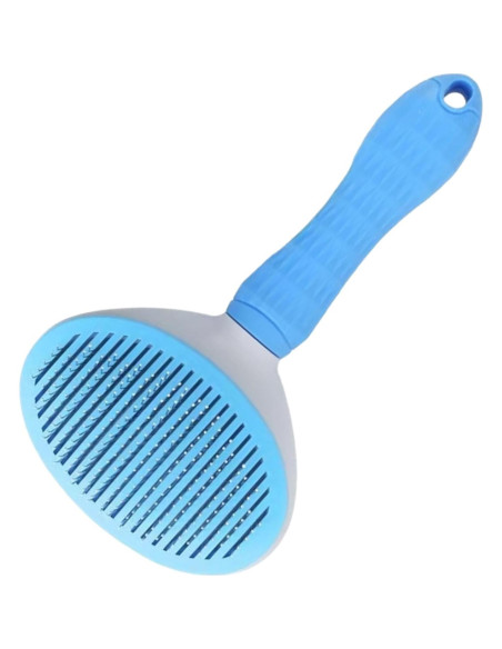Cepillo Autolimpiante para Gatos PanSukided Azul 19.5cm Cepillo Autolimpiante para Gatos PanSukided Azul 19.5cm