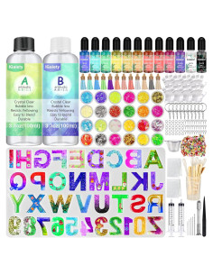 Kit de Inicio Molde Alfabeto Resina IGaiety 169 Piezas
