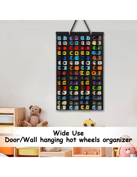 Organizador Colgante para Hot Wheels Mi Ya Mi Lai - 60 Coches