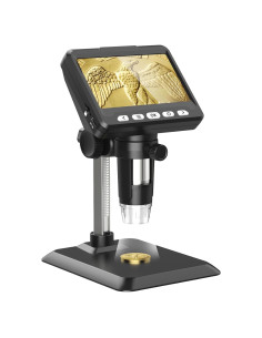 Microscopio Digital Ashfly 1000x 4.3" LCD con 8 LED