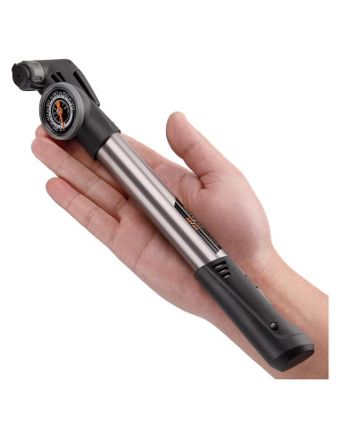 Mini bomba de bicicleta Kadacha con manómetro 120 PSI