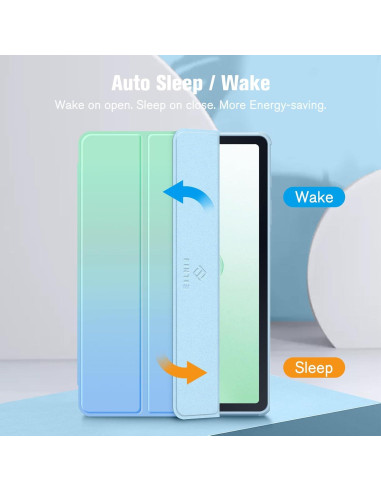 Funda Híbrida Slim FINTIE para Samsung Galaxy Tab S6 Lite 10.4"