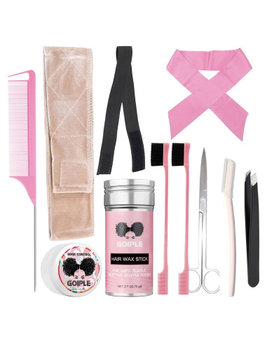 Kit Completo de Peluca GOIPLE 11 Piezas para Principiantes