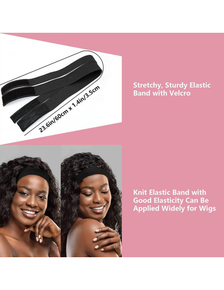 Kit Completo de Peluca GOIPLE 11 Piezas para Principiantes