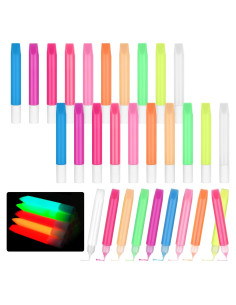 30 Marcadores de Pintura que Brilla en la Oscuridad 10ml