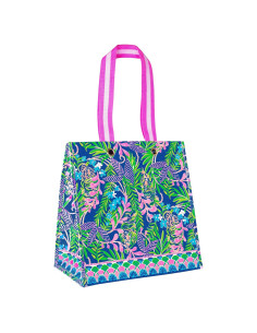Bolsa de Compras Reutilizable Lilly Pulitzer - Tote Ecológica 35.6cm