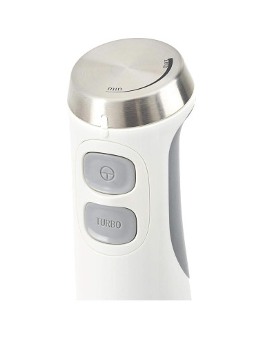 Batidora de Inmersión Amazon Basics 300W 4 en 1 Blanca