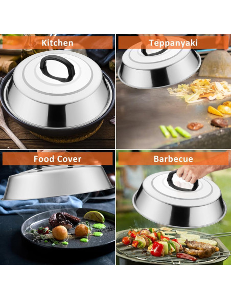 Domo Derretido y Prensa de Hierro Fundido Leonyo 30 cm