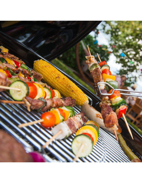 Brochetas de Bambú 20 cm XMZY - 100 Piezas para BBQ y Yakitori