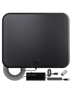 Antena de TV Interior U MUST HAVE 4K 1080p Amplificada 18FT